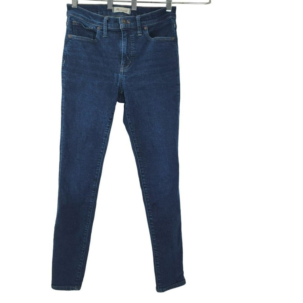 Madewell Mid Rise Jeans Womens Size 28 Skinny - Picture 3 of 10